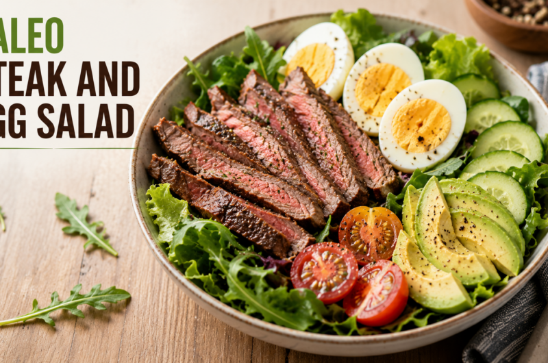 Paleo Steak and Egg Salad