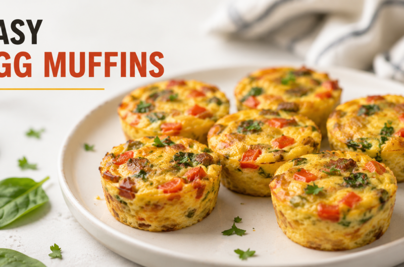 High-Protein Egg Muffins for a Diabetes-Friendly Breakfast