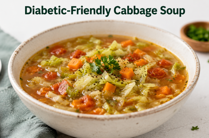 Diabetic-Friendly Cabbage Soup