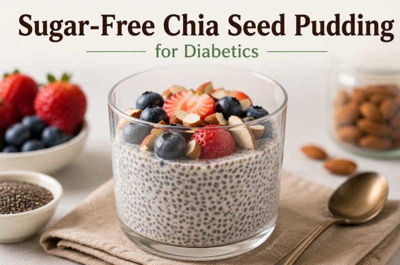 Sugar-Free Chia Seed Pudding for Diabetics