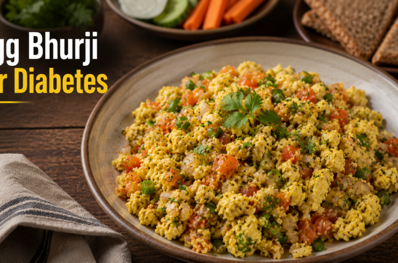 Egg Bhurji for Diabetes