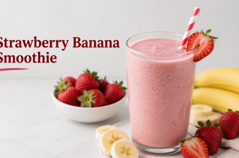 Strawberry Banana Smoothie