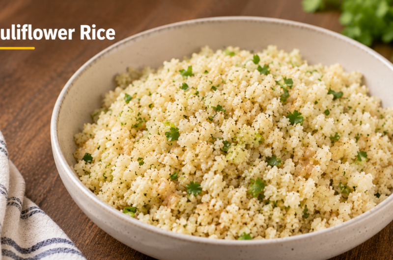 Cauliflower Rice