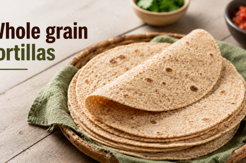 Whole grain tortillas