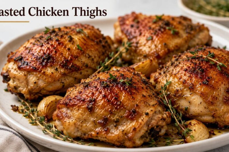 Roasted Chicken Thighs