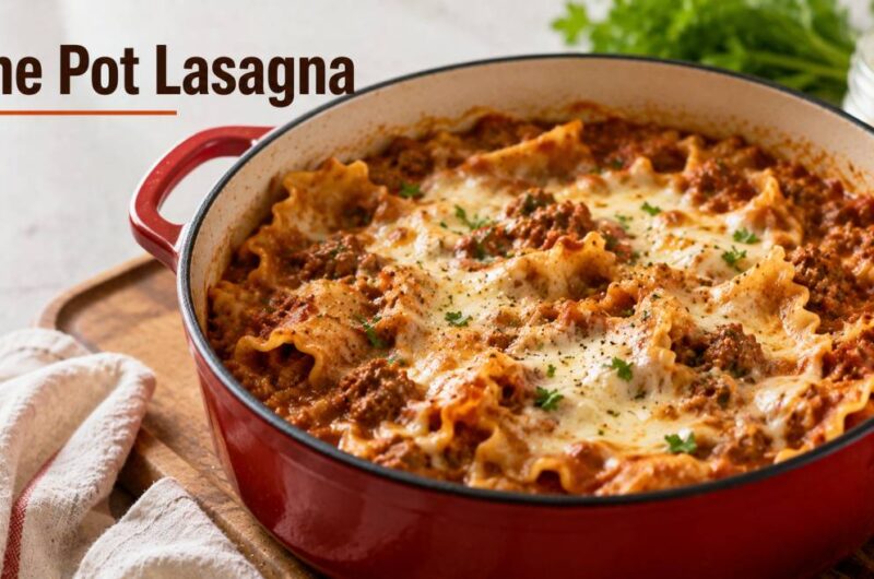 One Pot Lasagna
