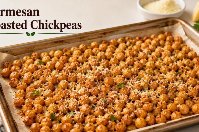 Parmesan Roasted Chickpeas