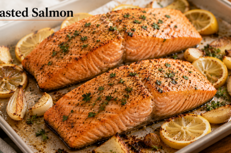 Roasted Salmon