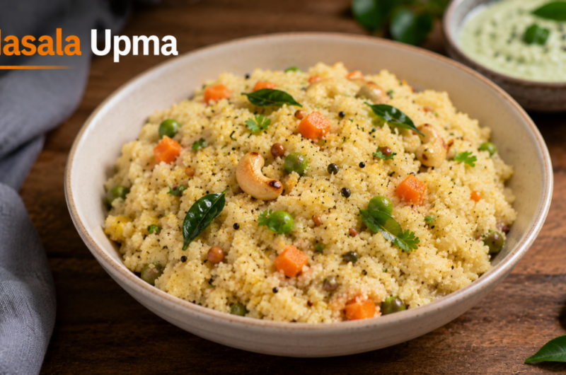 Masala Upma Recipe