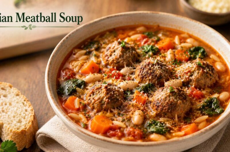 Italian Meatball Soup