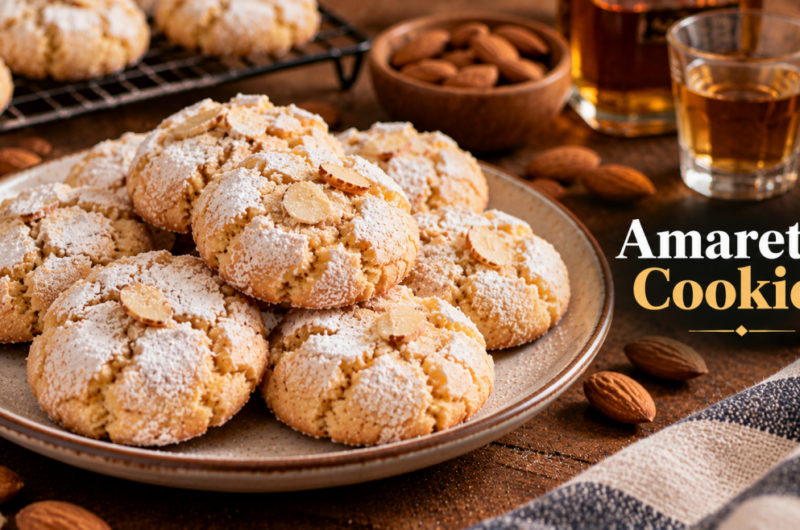 Christmas Amaretto Cookies Recipe