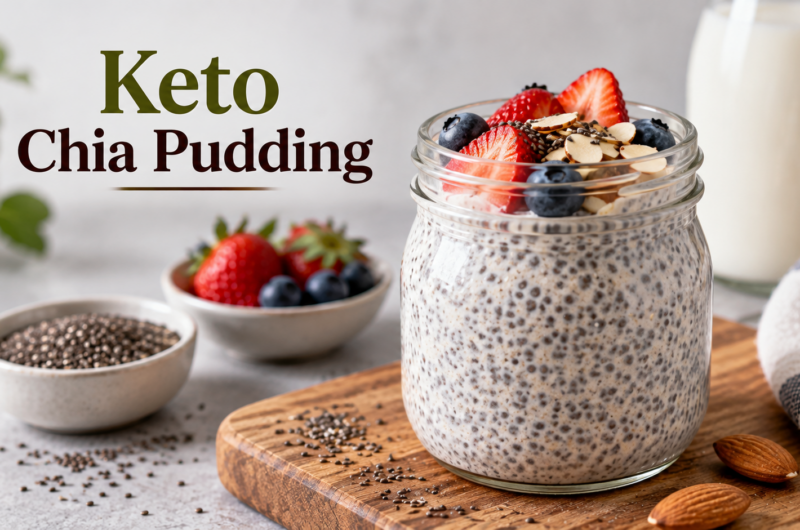 Keto Chia Pudding for Diabetics
