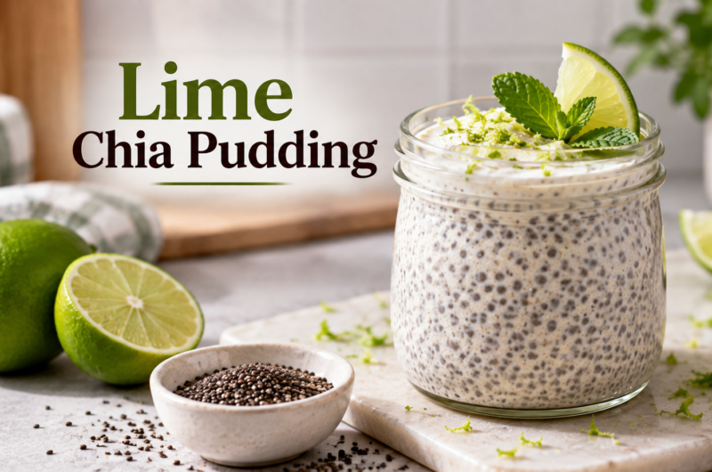 Key Lime Chia Pudding for Diabetes patient