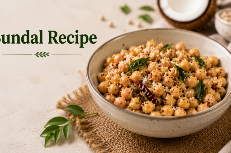 Sundal Recipe (Diabetic Friendly)