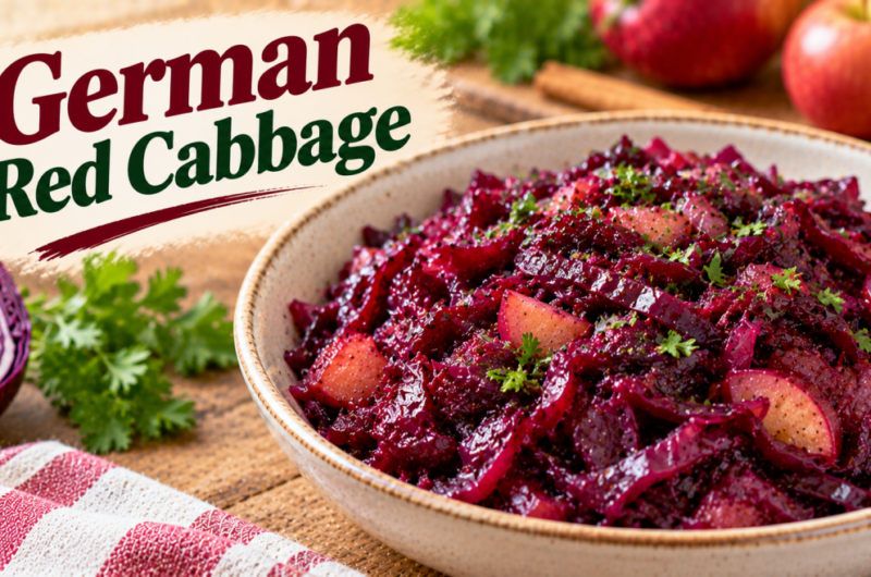 Diabetic-Friendly Christmas German Red Cabbage Recipe