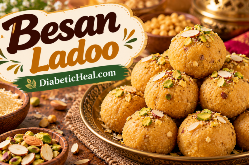 Sugar-Free Besan Ladoo