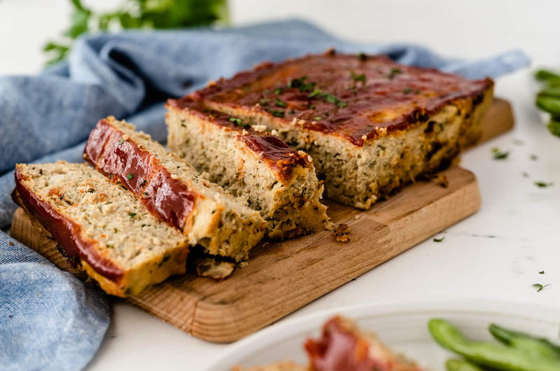 Easy Ground Chicken Meatloaf (gluten-free)