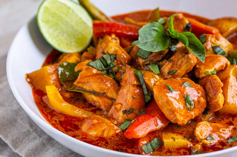 Diabetic-Friendly Thai Chicken and Pumpkin Curry